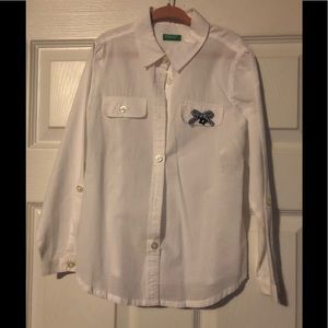 United colors of Benetton girls shirt Sz 6